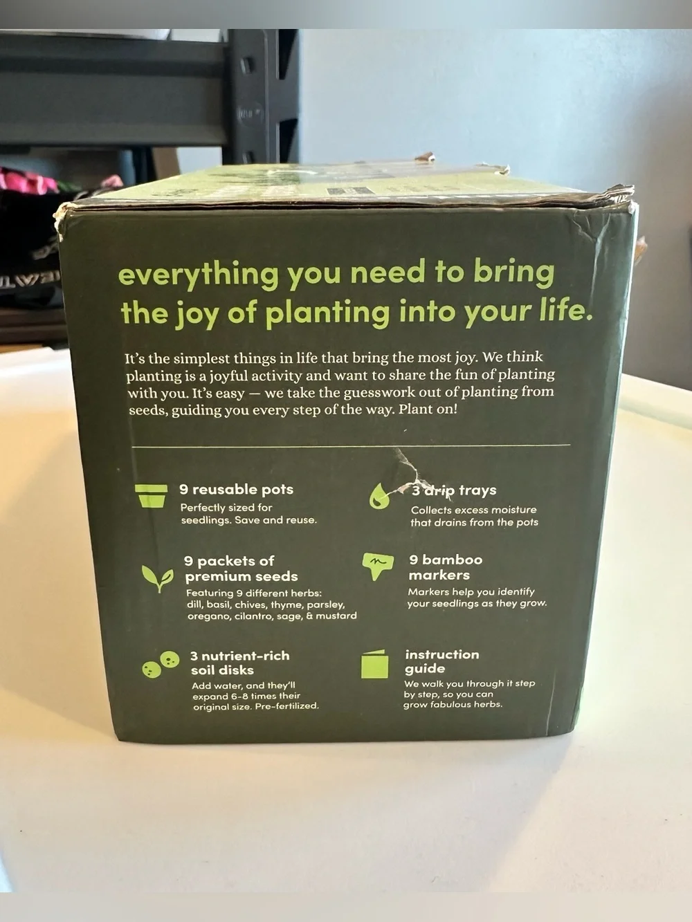 9-herb Window Garden, Garden Kit